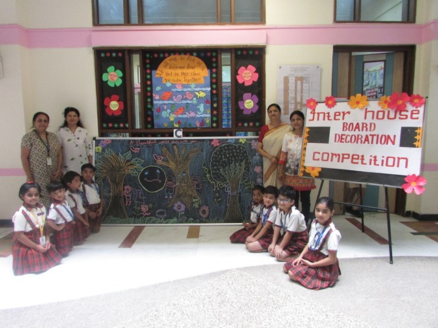 The Inter House Board Decoration Competition